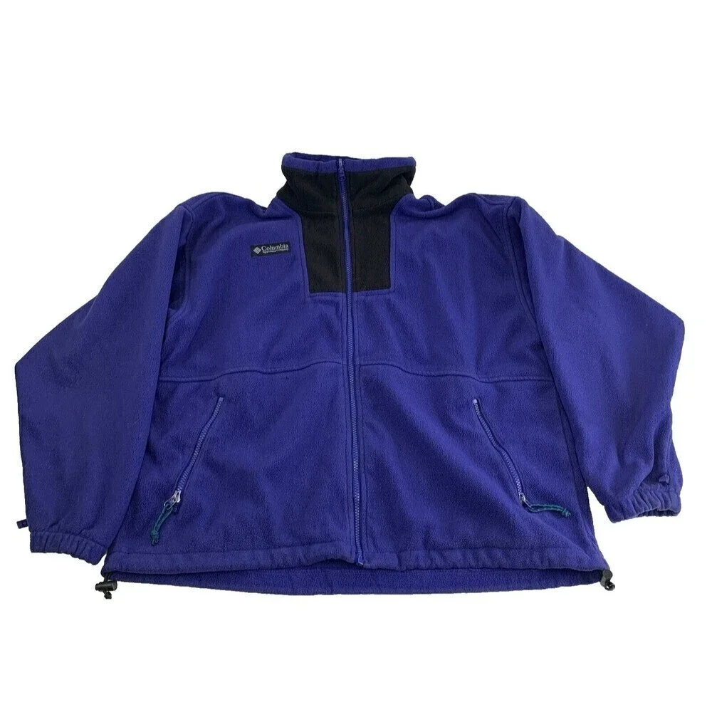 BOGO Columbia Bugaboo Jacket Vintage Interchange Black Purple 3 - 1 Womens Large
